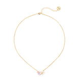 Choker with rolo chain and two little flowers Hanami - Multicolor - Sodini Bijoux