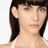 Orecchini fiore a cinque petali Hanami - Bianco - Sodini Bijoux