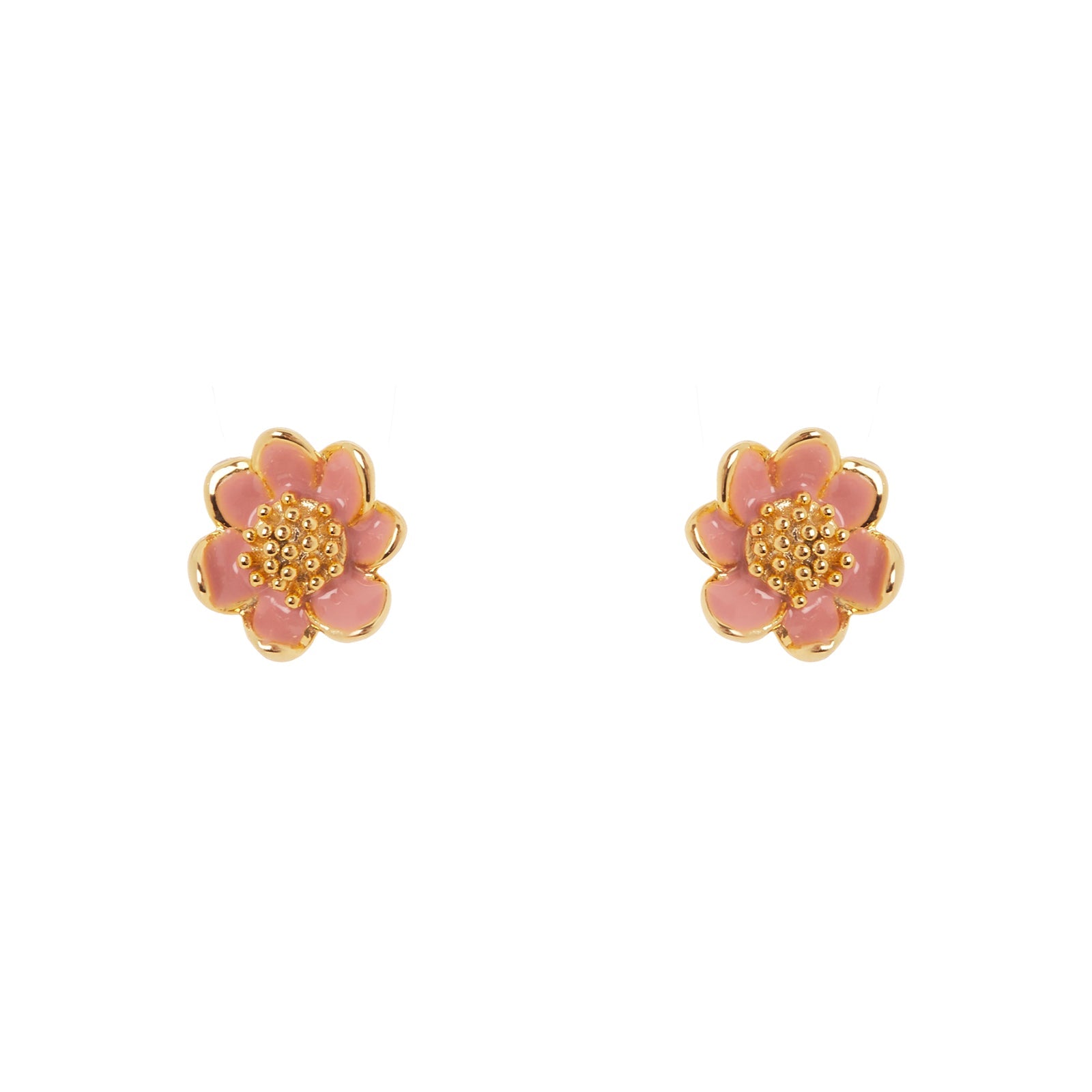 Orecchini mini fiore Hanami - Rosa - Sodini Bijoux
