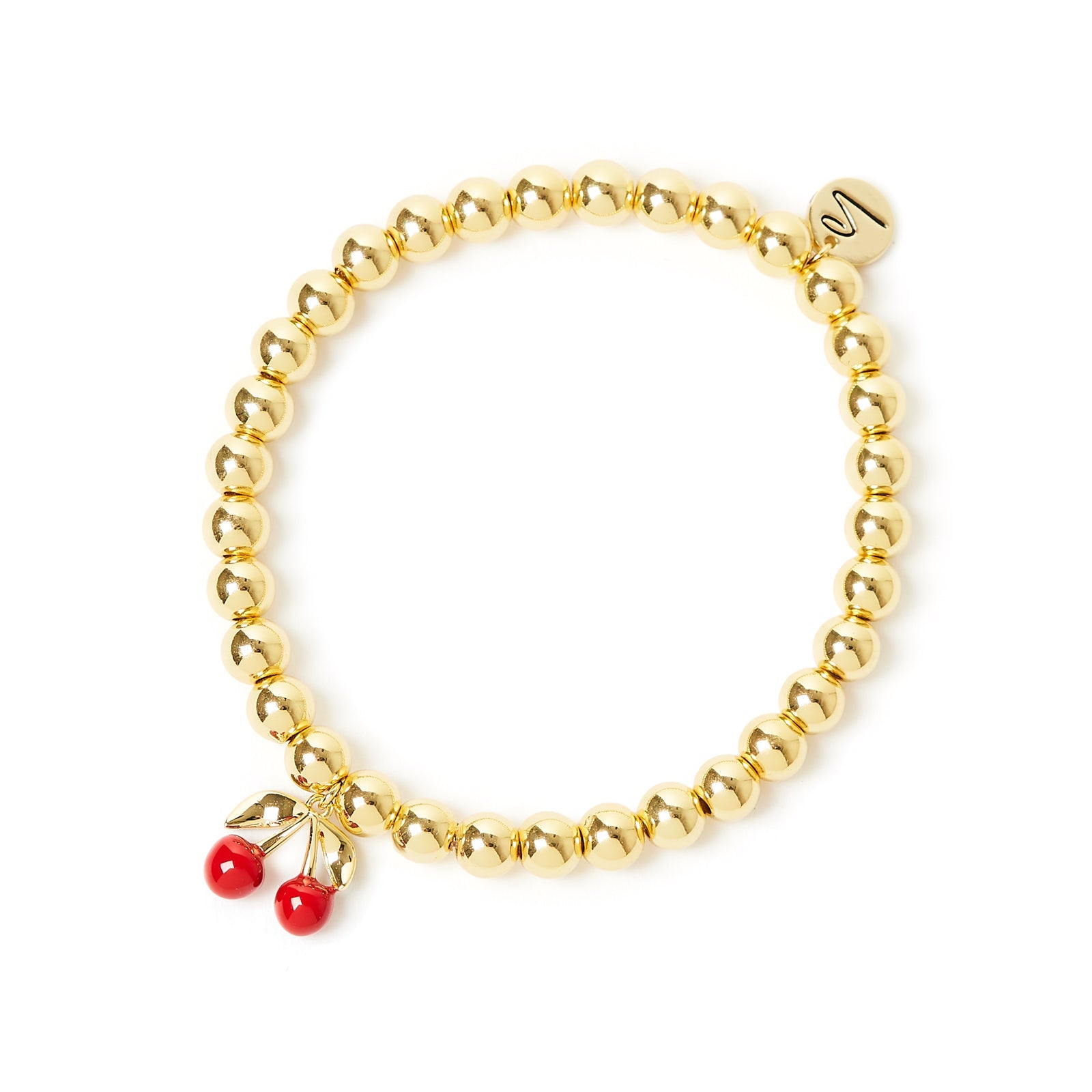 Bracciale elastico boule e ciliege Juicy - Multicolor - Sodini Bijoux