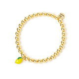 Bracciale elastico boule e limone Juicy - Multicolor - Sodini Bijoux