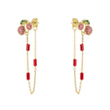 Orecchini ciliege e catenella Juicy - Multicolor - Sodini Bijoux