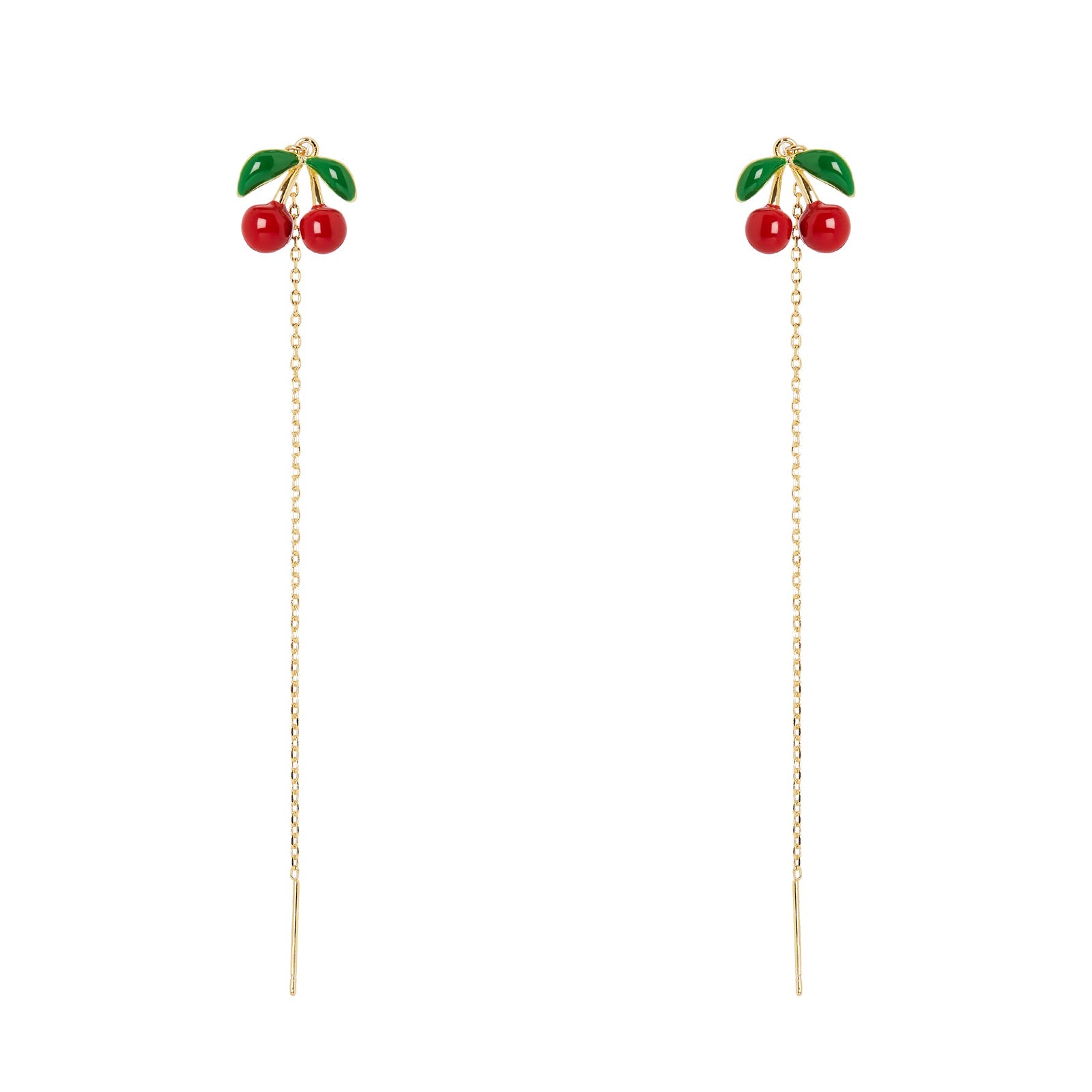 Orecchini saliscendi ciliege Juicy - Multicolor - Sodini Bijoux