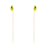 Drop lemon earrings Juicy - Multicolor - Sodini Bijoux