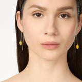 Drop lemon earrings Juicy - Multicolor - Sodini Bijoux