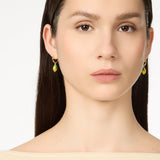Orecchini cerchio e limone Juicy - Multicolor - Sodini Bijoux