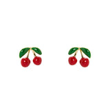 Cherry earrings Juicy - Multicolor - Sodini Bijoux