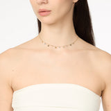 Girocollo con mini pendenti Juliet - Blu - Sodini Bijoux