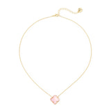 Girocollo con fiore cabochon Juliet - Rosa - Sodini Bijoux