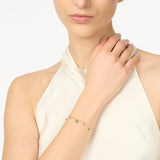 Bracciale catena mini pendenti Juliet - Rosa - Sodini Bijoux