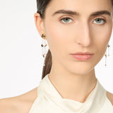 Orecchini a tre catene Juliet - Champagne - Sodini Bijoux