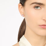 Orecchini a fiore pavè Juliet - Rosa - Sodini Bijoux