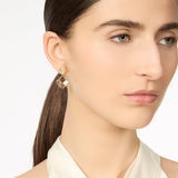 Orecchini due fiori Juliet - Champagne - Sodini Bijoux