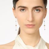 Long earrings Juliet - Blue - Sodini Bijoux