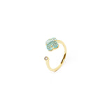 Anello bypass Juliet - Blu - Sodini Bijoux