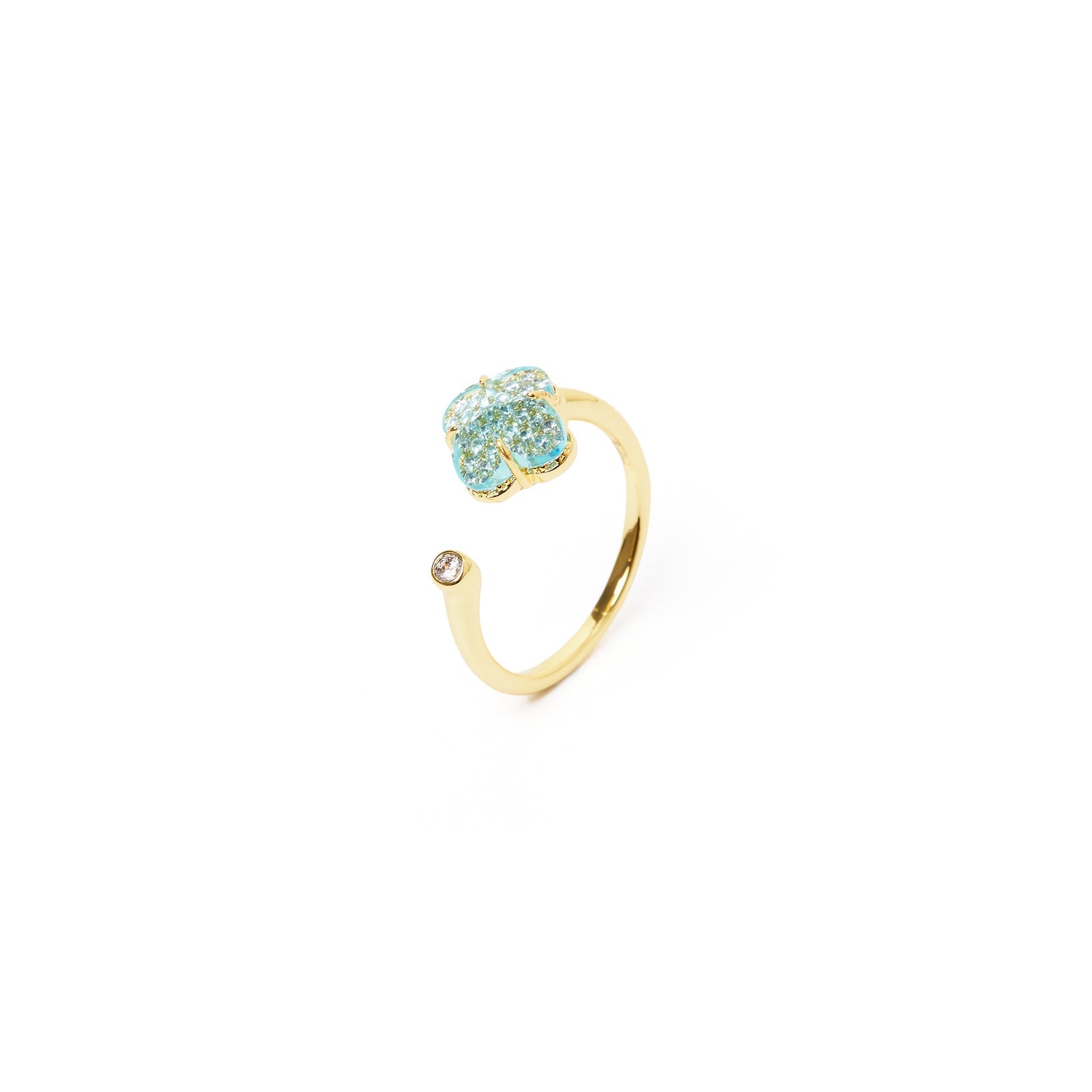 Anello bypass Juliet - Blu - Sodini Bijoux