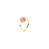 Anello bypass Juliet - Rosa - Sodini Bijoux