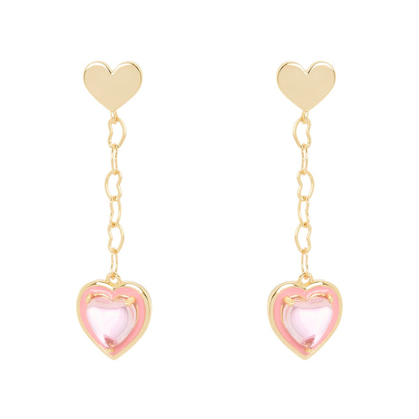 2 Paia Orecchini A Cuore Grandi In Acrilico, Pendenti Rossi E Rosa, Gioielli Per Donne E Ragazze, Regalo San Valentino, 6,8x5 Cm - 3