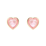 Orecchini a cuore Candy Love - Rosa - Sodini Bijoux