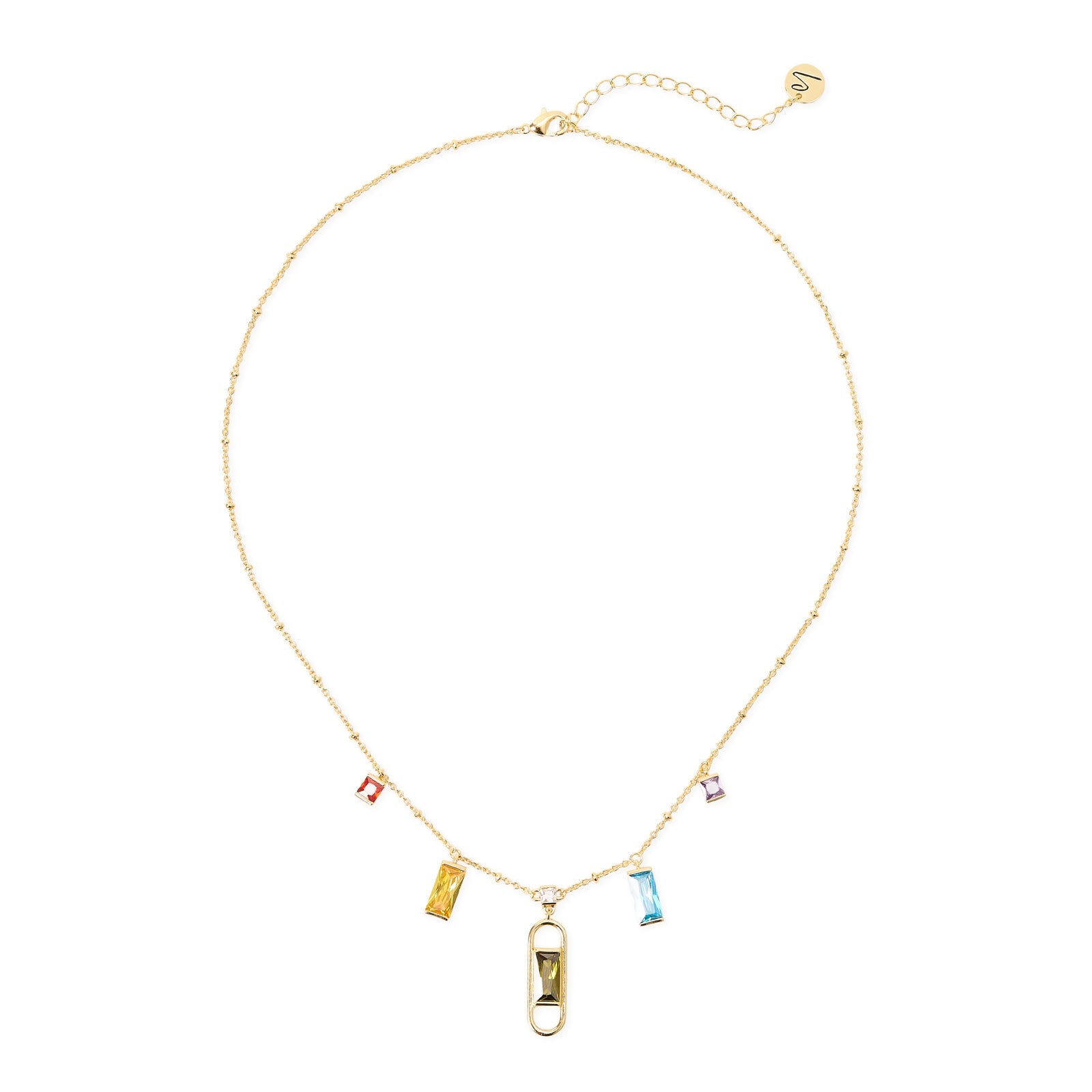 Collana corta piccoli pendenti Pulse - Oro - Sodini Bijoux