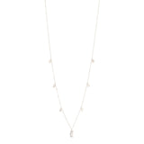 Collana lunga piccoli pendenti Pulse - Argento - Sodini Bijoux