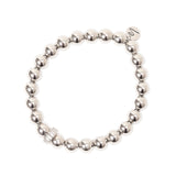 Bracciale elastico boule anellino Pulse - Argento - Sodini Bijoux