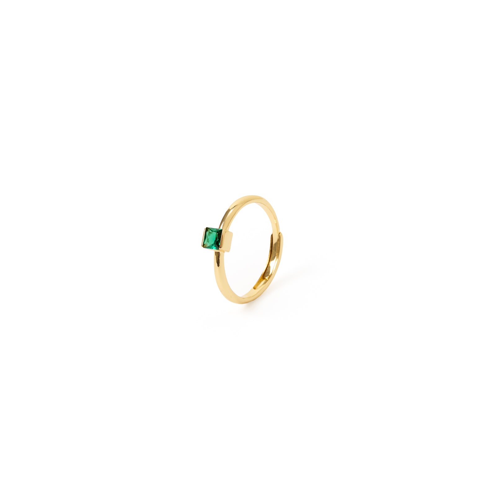 Anello punto luce Pulse - Verde - Sodini Bijoux
