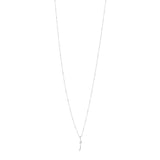 Collana lunga nodo pendente Bond - Argento - Sodini Bijoux
