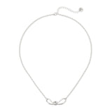 Collana corta nodo ovali Bond - Argento - Sodini Bijoux