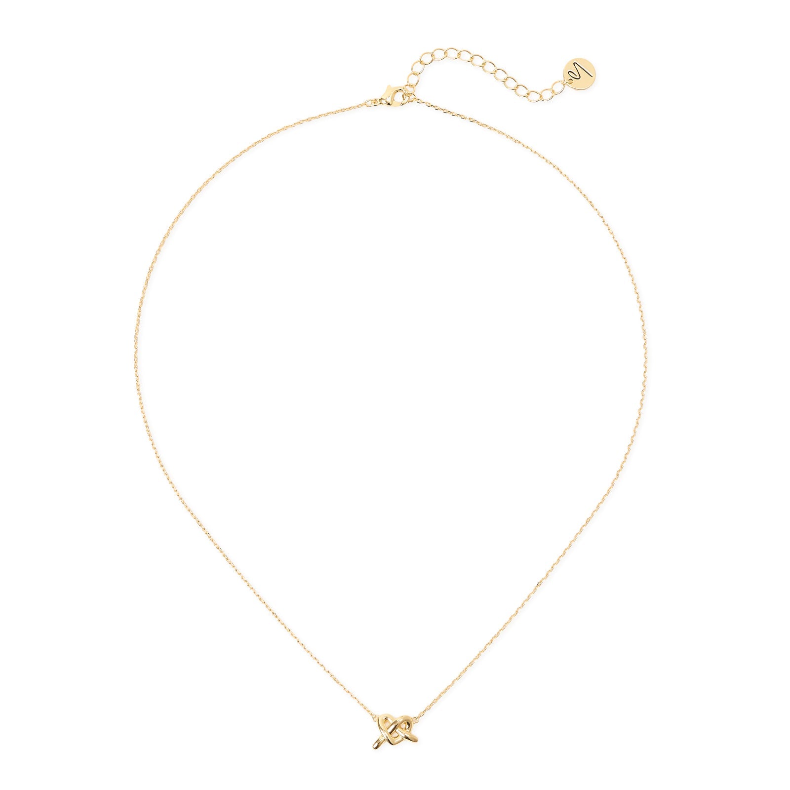 Collana corta nodo cuore Bond - Oro - Sodini Bijoux