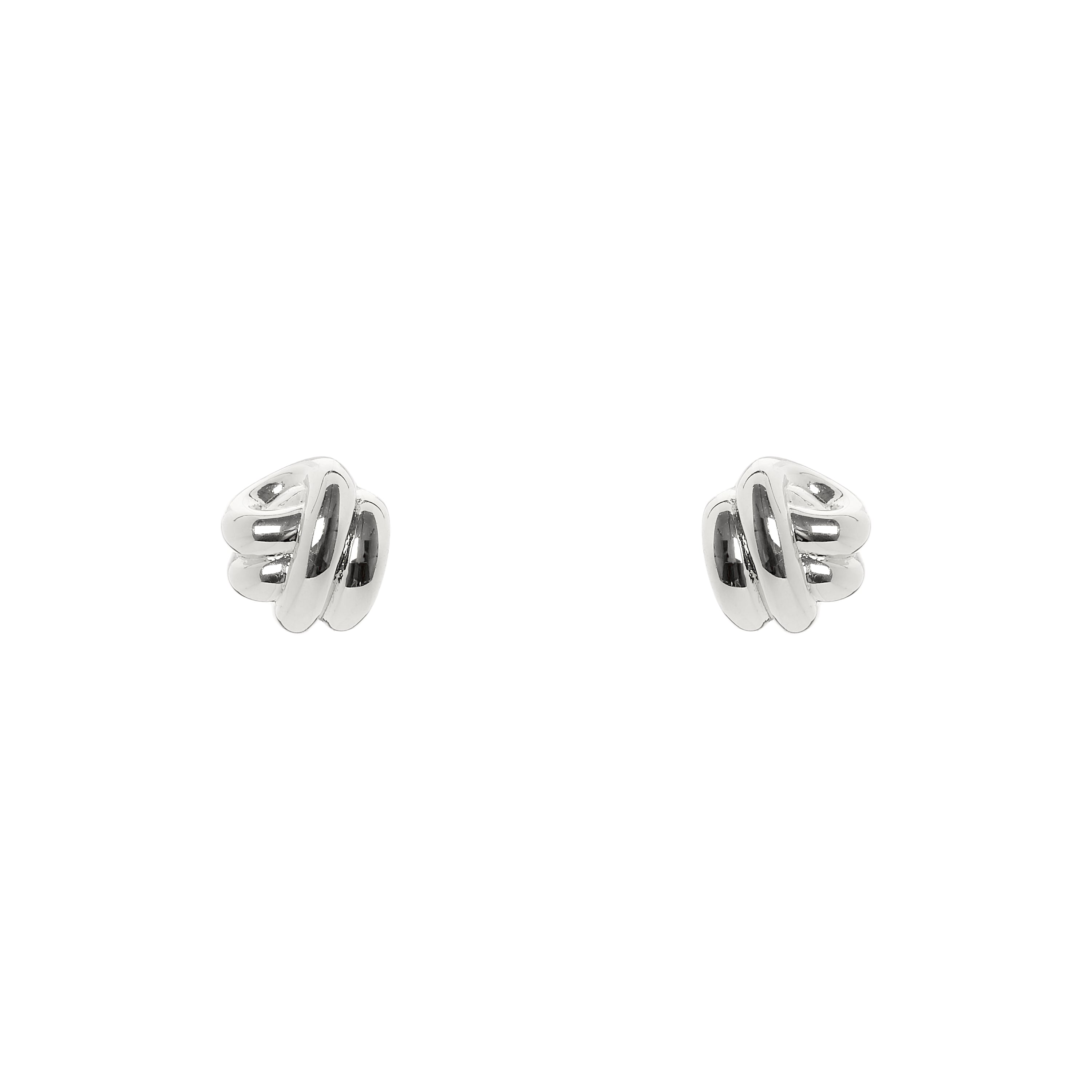 Orecchini nodo Bond - Argento - Sodini Bijoux