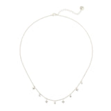 Collana con stelle e cristalli pendenti Starlet - Argento - Sodini Bijoux