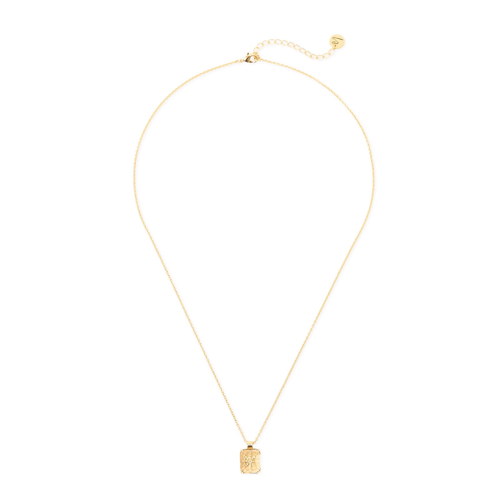 Collana con pendente in stone glass Starlet - Oro - Sodini Bijoux