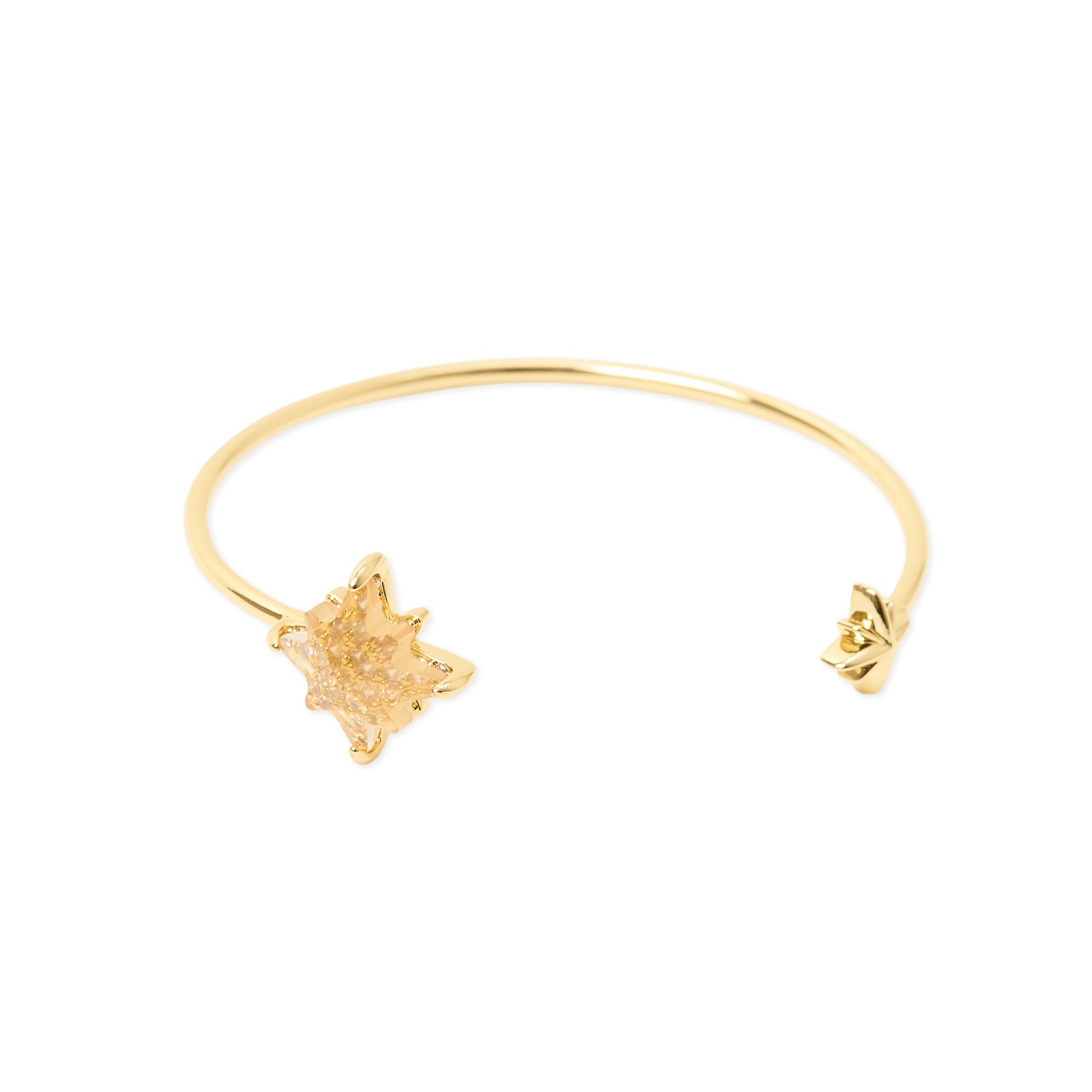 Bracciale rigido con stelle Starlet - Oro - Sodini Bijoux