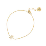 Bracciale con stella in pavé di zirconi Starlet - Oro - Sodini Bijoux
