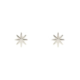 Orecchini a lobo con stella Starlet - Argento - Sodini Bijoux