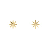 Orecchini a lobo con stella Starlet - Oro - Sodini Bijoux