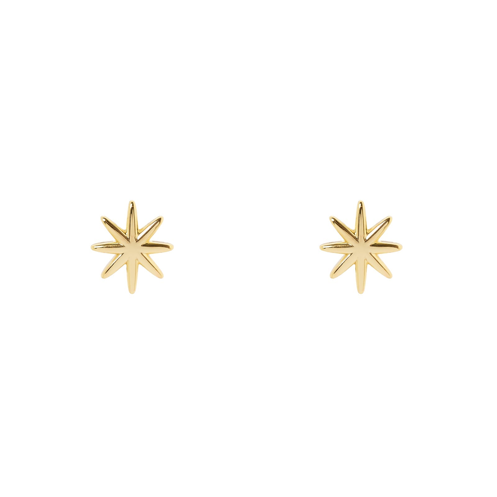 Orecchini a lobo con stella Starlet - Oro - Sodini Bijoux