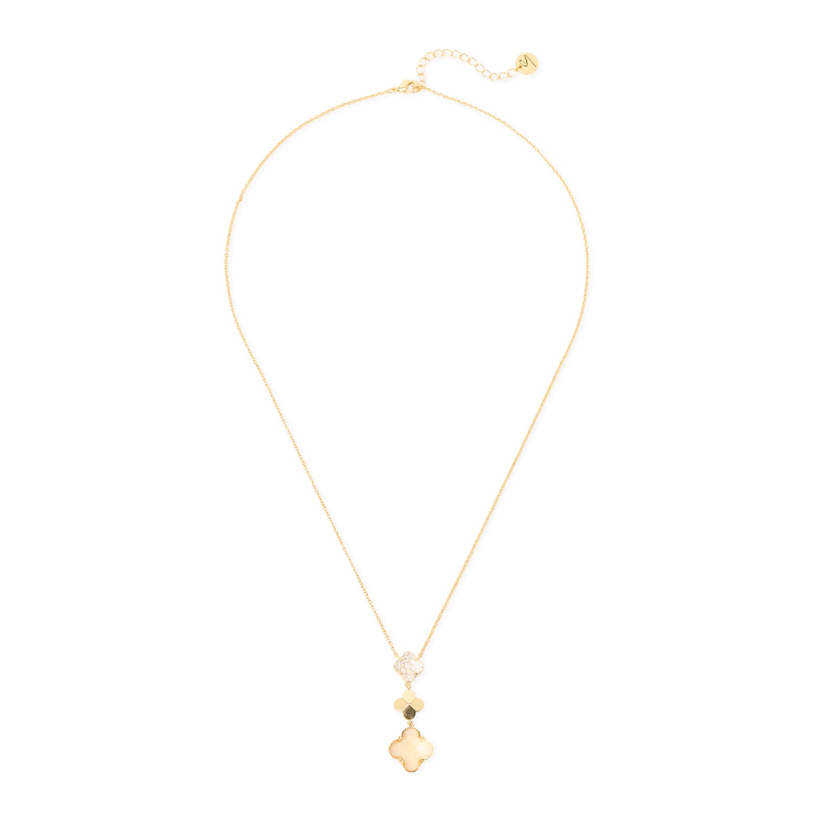 Collana fiorellini pendenti Juliet - Oro - Sodini Bijoux