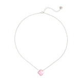Girocollo fiore trasparente Juliet - Argento - Sodini Bijoux