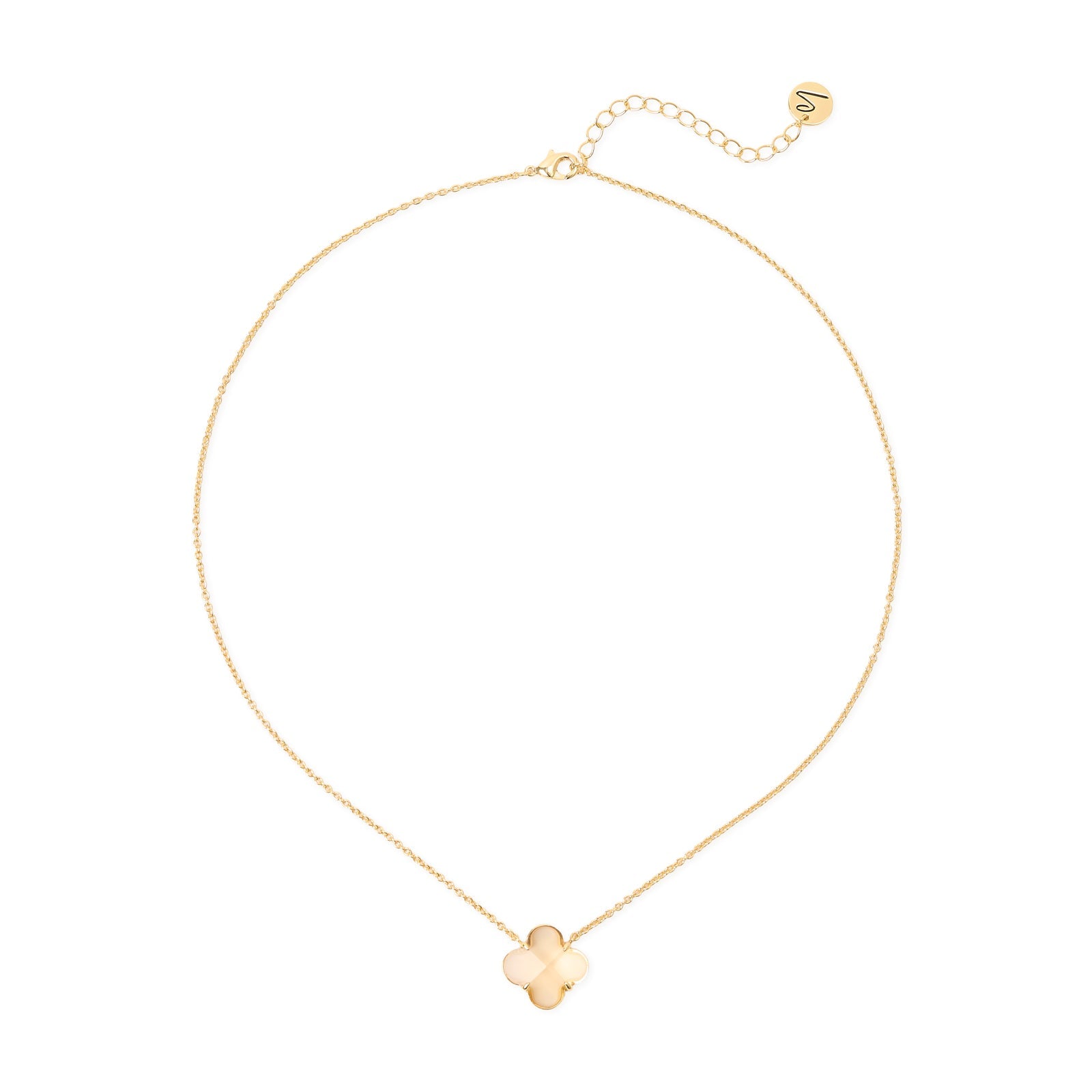 Girocollo fiore trasparente Juliet - Oro - Sodini Bijoux