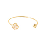 Bracciale bangle due fiori Juliet - Oro - Sodini Bijoux