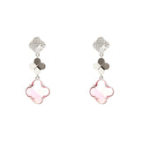 Orecchini tre fiori Juliet - Argento - Sodini Bijoux