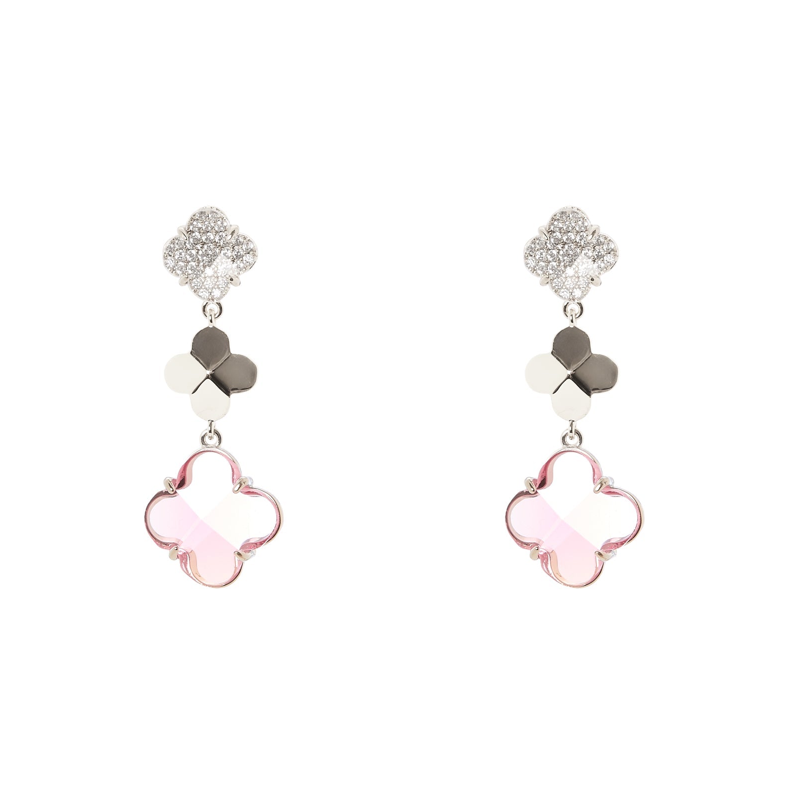 Orecchini tre fiori Juliet - Argento - Sodini Bijoux