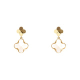 Orecchini a due fiori Juliet - Oro - Sodini Bijoux