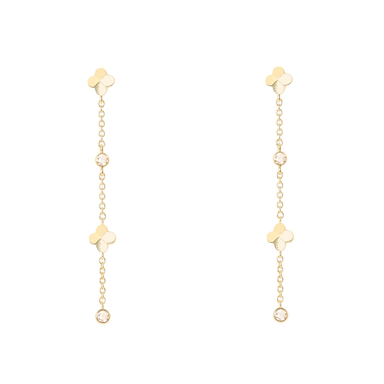 Orecchini catena pendente Juliet - Oro - Sodini Bijoux
