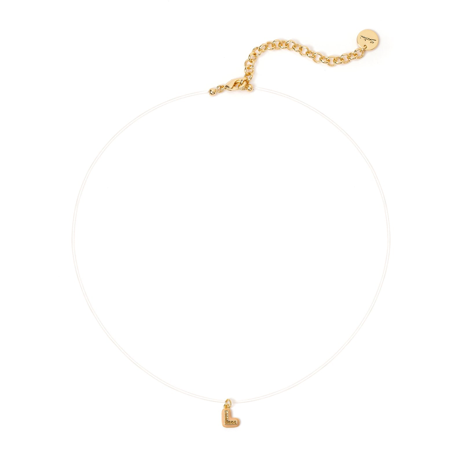 Girocollo lettera L Charming Letters - Lettera l - Sodini Bijoux