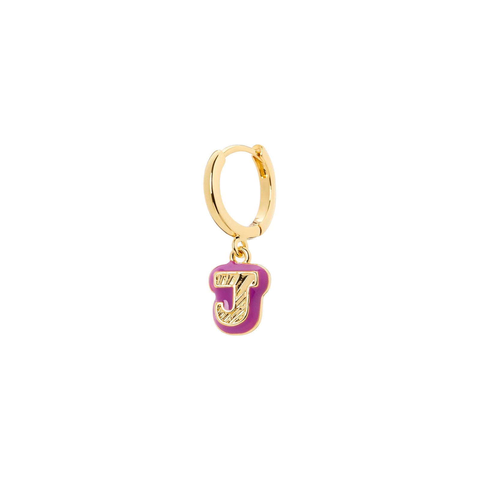 Mono orecchino lettera J Charming Letters - Lettera j - Sodini Bijoux