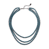 Girocollo tre fili Queen of the Disco - Verde - Sodini Bijoux