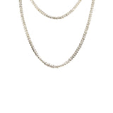 Collana due fili Queen of the Disco - Bianco - Sodini Bijoux